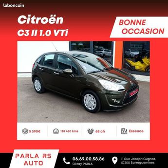  Voir détails -Citroen C3 II (A51) 1.0 VTi 68ch à Sarreguemines (57)