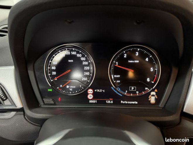 BMW X1 (F48) SDRIVE18DA 150CH LOUNGE Noir de 2019