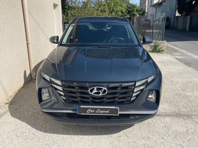Hyundai Tucson III 1.6 T-GDi 230ch Hybrid Business BVA6 Bleu Fonc de 2021