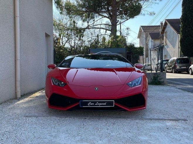 Lamborghini Huracan SPYDER 5.2 V10 LP 610-4 Rouge Fonc de 2016