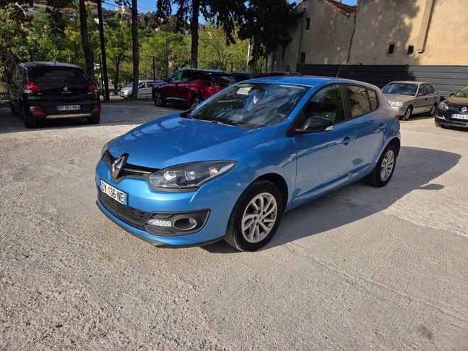 Renault Megane III 5 ptes. Limited Bleu de 2015
