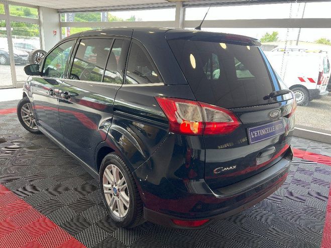 Ford grand C Max 1.6 TDCI 115 FAP Titanium X Bleu de 2014