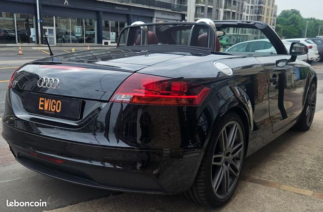 Audi TT Roadster 2.0 TDI 170 QUATTRO S-TRONIC BV Noir de 2012
