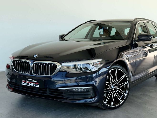 BMW Serie 5 Touring 518 dA 1ERPRO iCOCKPIT GPS CUIR  Bleu de 2020
