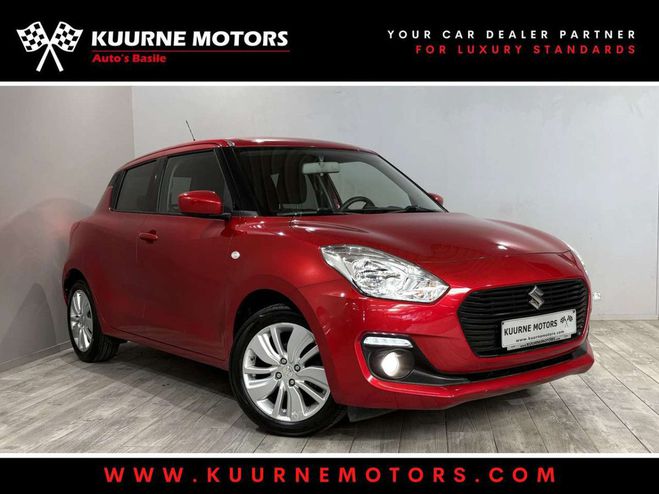 Suzuki Swift 1.2i GL+ Alu16-Cam-Airco-VerwZet-Bt Rouge Mtallis de 
