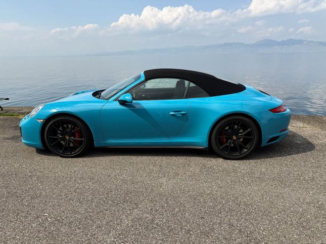 Porsche 911 991.2 Carrera 4S Cabriolet Bleu de 2016
