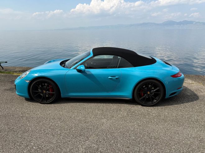 Porsche 911 991.2 Carrera 4S Cabriolet Bleu de 2016