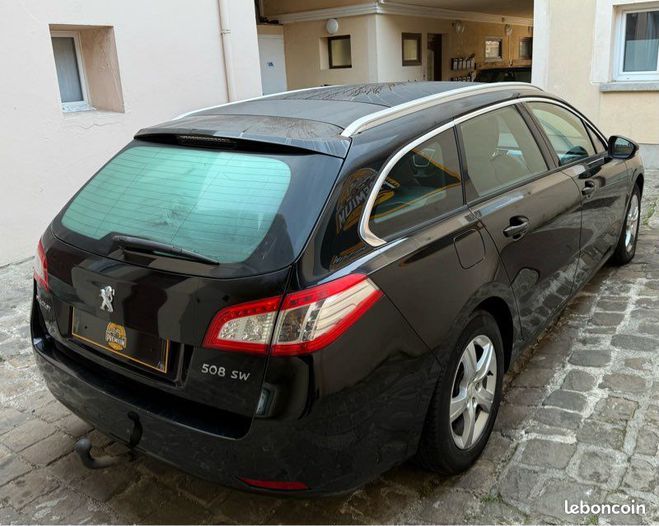 Peugeot 508 SW 1.6L HDI 115cv pack, business Noir de 2012