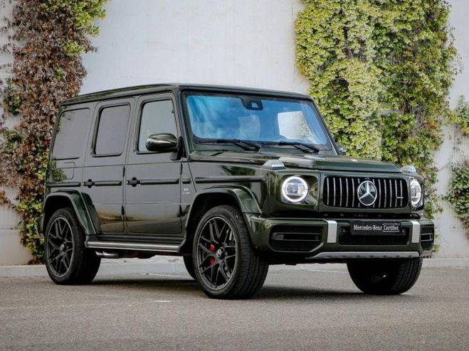 Mercedes Classe G 63 AMG 585ch Speedshift Plus Vert meraude Mtallis de 2019