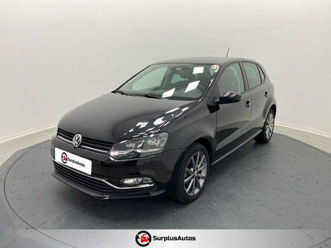 Volkswagen Polo (5) 1.4 TDI 90 DSG7 Carat BMT Noir de 2016