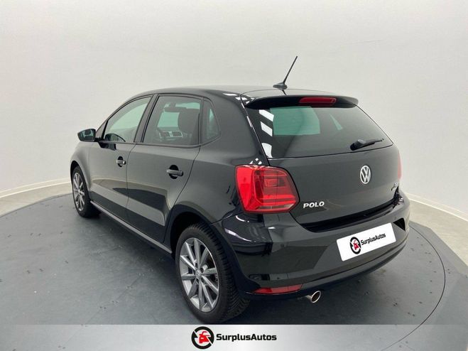 Volkswagen Polo (5) 1.4 TDI 90 DSG7 Carat BMT Noir de 2016