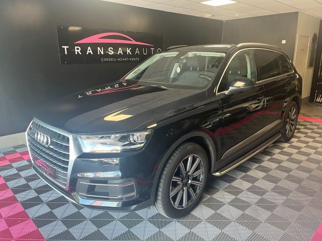 Audi Q7 3.0 V6 TDI Clean Diesel 218 Tiptronic 8  Noir de 2017