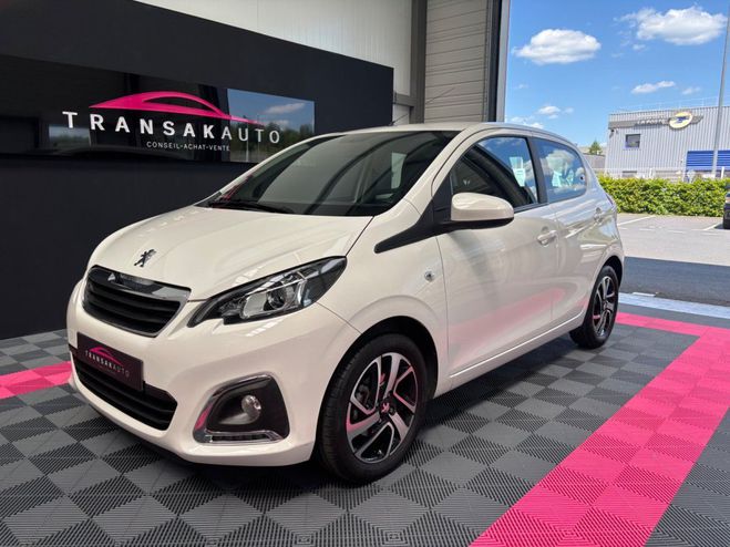 Peugeot 108 VTi 72ch BMP5 Allure Blanc de 2018