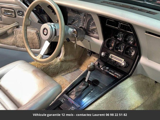 Chevrolet Corvette C3 pace cars n 5100 l82 v8 1978 tout co Noir de 1978