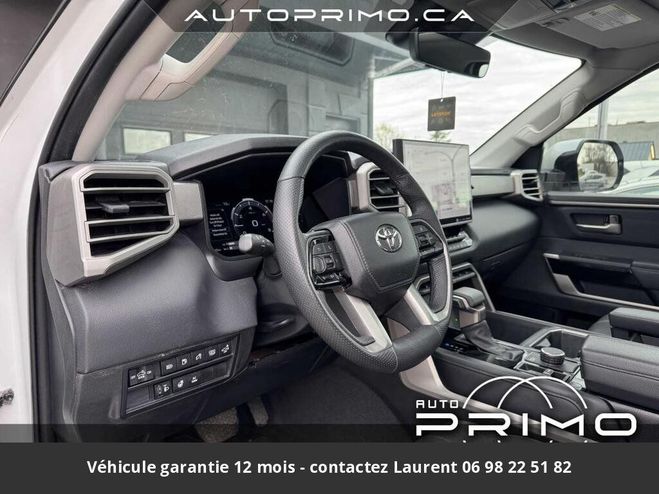 Toyota Tundra limited hybride tout compris hors homolo Blanc de 2022