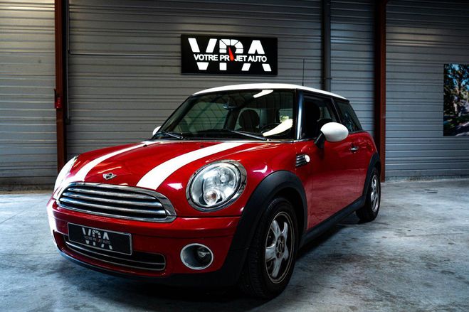 Mini Cooper 1.6 120ch Pack Chili ? Disponible dans n Rouge de 2010