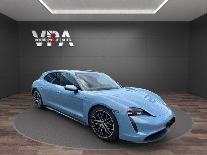 Porsche Taycan Sport Turismo ? 476 Cuir Toit panoramiqu Bleu de 2022