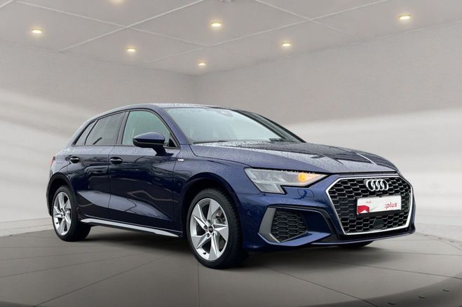 Audi A3 Sportback 40 TFSIe 204 S tronic 6 S Line Bleu Navarra de 2021