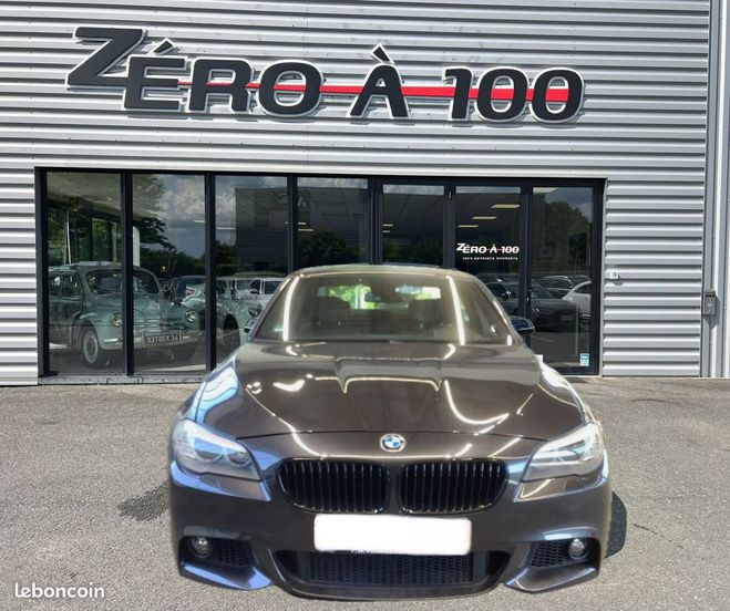 BMW Serie 5 535i ActiveHybrid5 3.0 340ch PACK M SPOR Gris de 2012