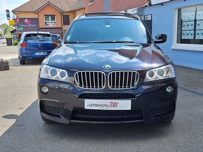 BMW X3 xDrive 30dA 258 cv Sport Design Bleu de 2012