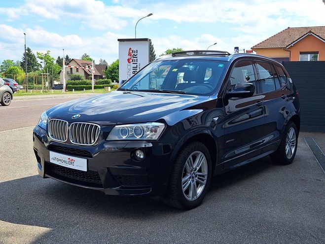 BMW X3 xDrive 30dA 258 cv Sport Design Bleu de 2012