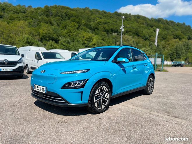 Hyundai Kona Electric 64kWh 204ch Executive Bleu de 2021