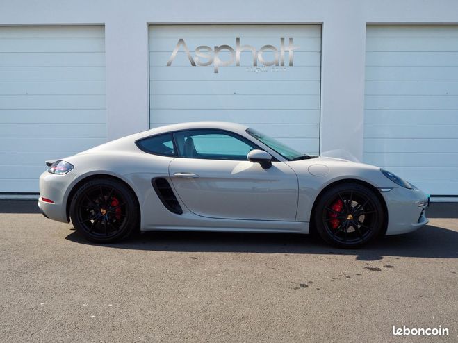 Porsche 718 Cayman S 2.5l 350cv 1ere main Garantie Beige de 2017
