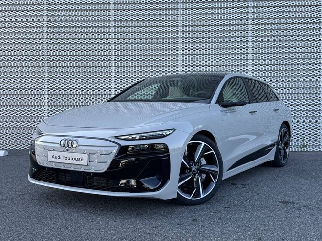 Audi A6 Avant E-TRON 428 ch 100 kWh Quattro S li Beige de 