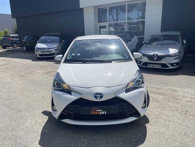 Toyota Yaris 1.5 VVTI 75CH PHASE 3 HYBRIDE DYNAMIQUE  Blanc Mtallis de 2018