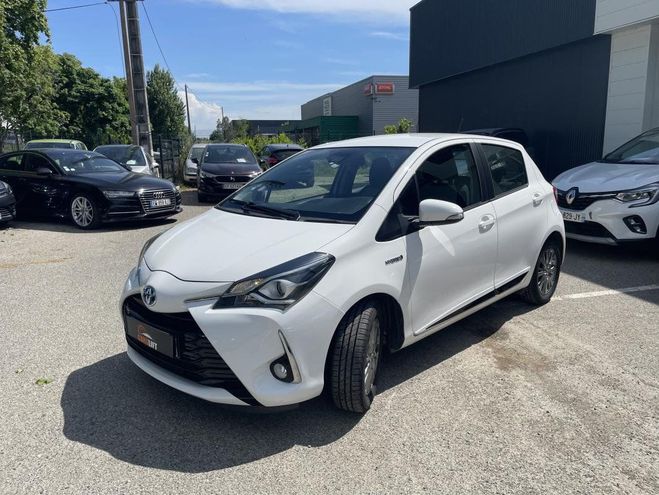 Toyota Yaris 1.5 VVTI 75CH PHASE 3 HYBRIDE DYNAMIQUE  Blanc Mtallis de 2018