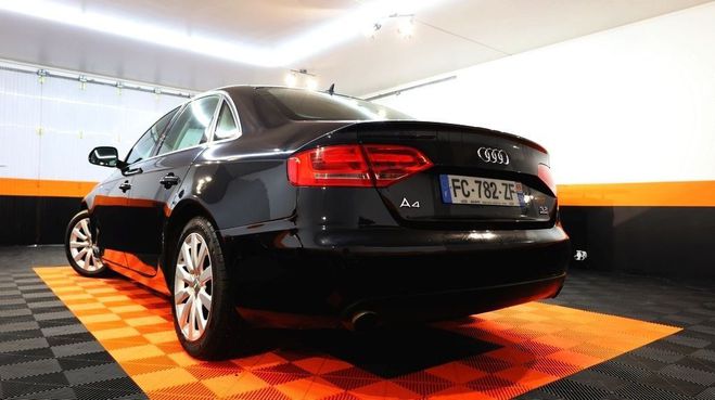 Audi A4 3.2 V6 FSI 265CH AMBITION LUXE QUATTRO T Noir de 2008