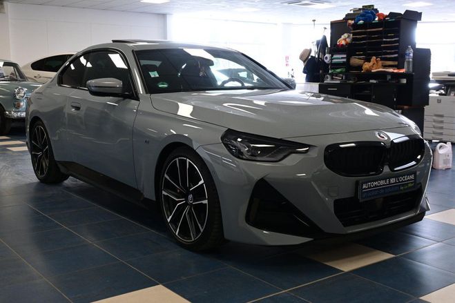 BMW Serie 2 COUPE G42 220i 184 ch BVA8 M Sport Grise de 2022