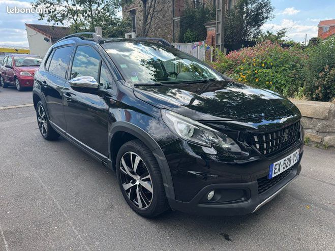 Peugeot 2008 GT-line 1.2 110cv garantie Noir de 2018