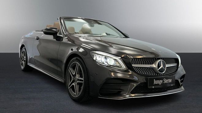 Mercedes Classe C IV (A205) 220 d 194ch AMG Line 9G-Tronic gris mtal de 2019