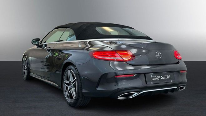Mercedes Classe C IV (A205) 220 d 194ch AMG Line 9G-Tronic gris mtal de 2019