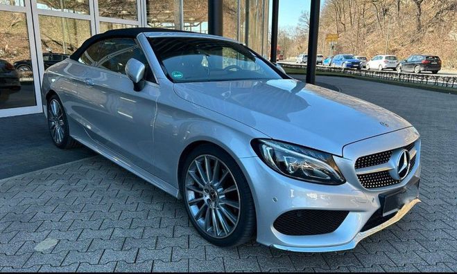 Mercedes Classe C IV (A205) 220 d 194ch AMG Line 9G-Tronic gris mtal de 2018
