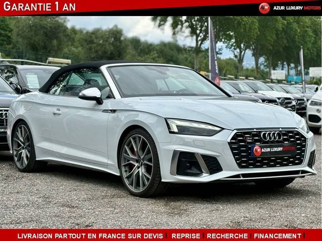 Audi S5 II (2) CABRIOLET 3.0 TFSI QUATTRO BLANC de 2020