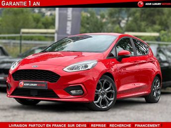  Voir détails -Ford Fiesta IV 1.0 EcoBoost 100ch Line 5p à Nice (06)