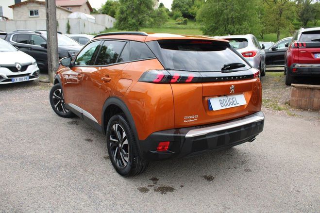 Peugeot 2008 III ALLURE PACK BLUE HDI 130 CV GPS ANDR Orange Fusion de 2021