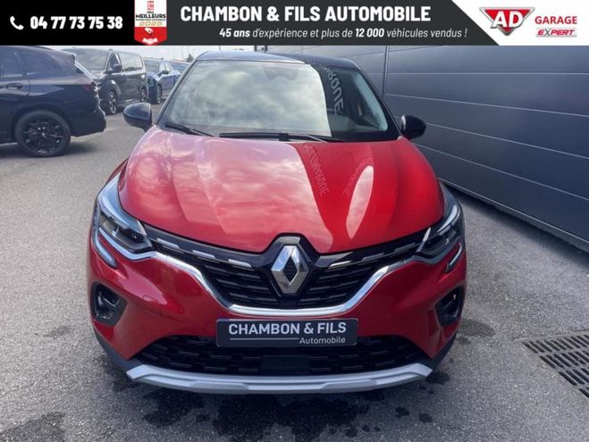 Renault Captur mild hybrid 140 EDC Techno + GPS siges  Rouge de 2023