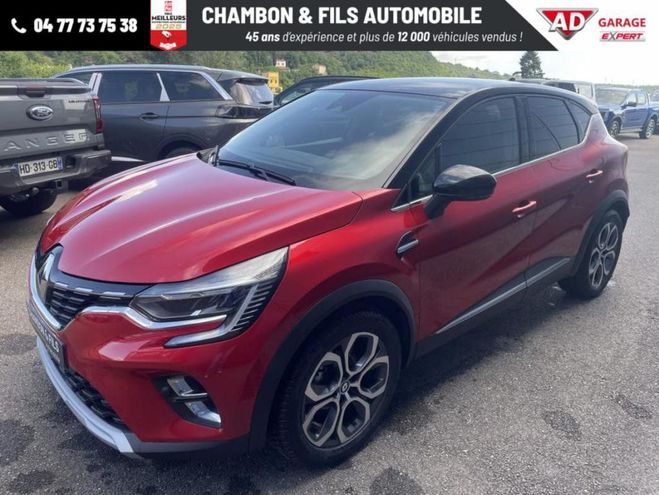 Renault Captur mild hybrid 140 EDC Techno + GPS siges  Rouge de 2023