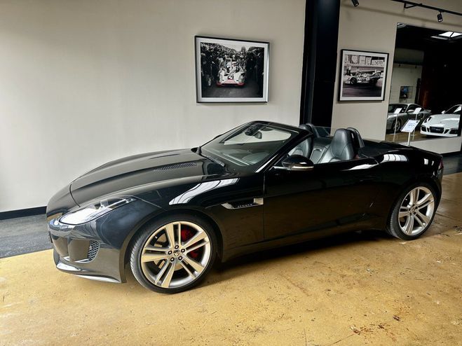 Jaguar F-Type CABRIOLET V6 3L Essence Suralimente 340  Noir de 2014