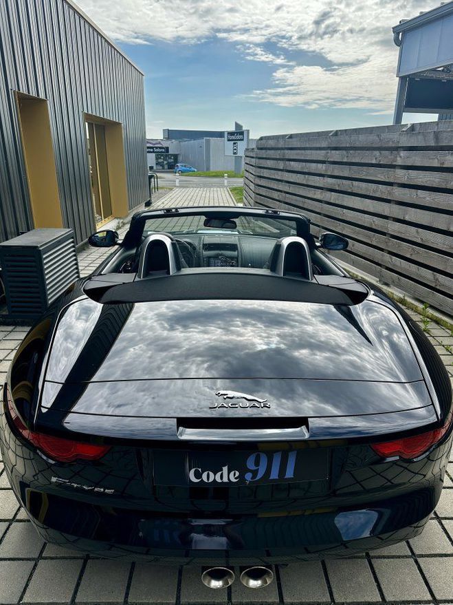 Jaguar F-Type CABRIOLET V6 3L Essence Suralimente 340  Noir de 2014