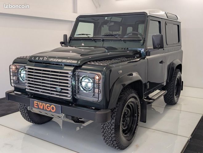 Land rover Defender 90 HT 2.4 TD 122ch 4WD BVM6 VU Vert de 2011