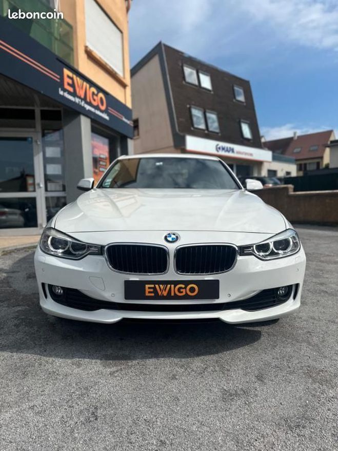 BMW Serie 3 318D 143CH LOUNGE CARPLAY Blanc de 2014
