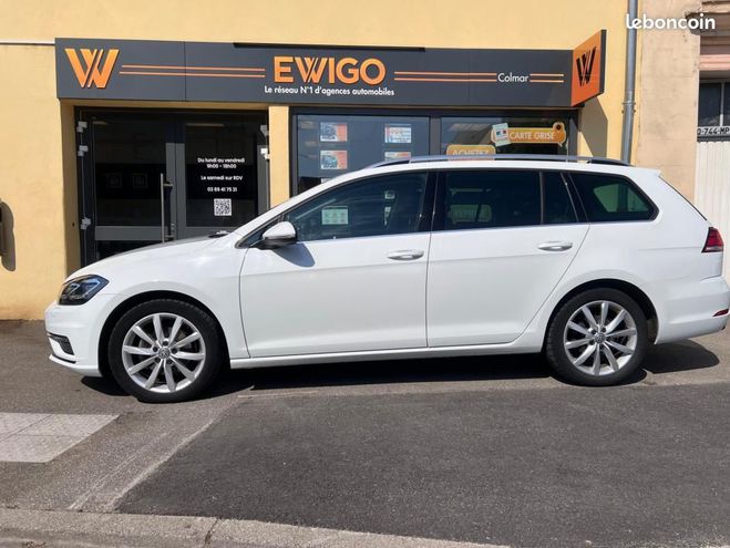 Volkswagen Golf BREAK 1.5 TSI 150 EVO BLUEMOTION CARAT D Blanc de 2019