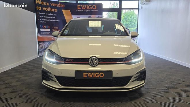 Volkswagen Golf 2.0 TSI 245ch GTI PERFORMANCE   SIEGES A Blanc de 2019