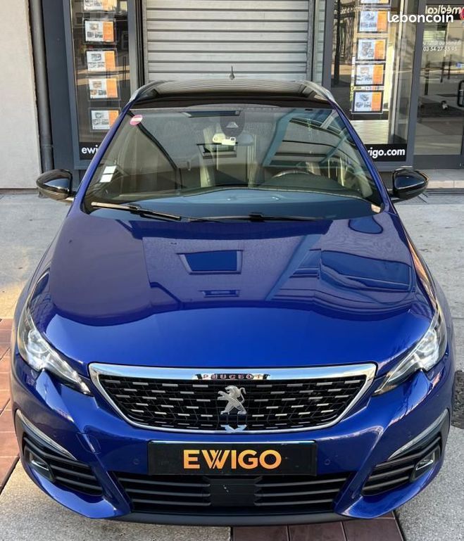 Peugeot 308 SW 2.0 BLUEHDI 180 GT EAT8 -TOIT PANO-DE Bleu de 2018