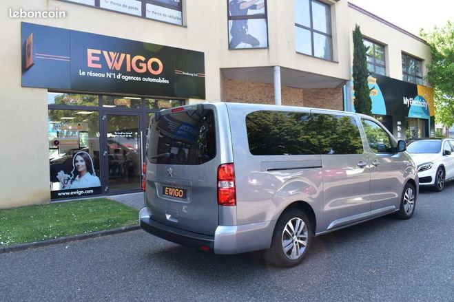 Peugeot Traveller 2.0 BLUEHDI 180ch LONG XL EAT8 CUIR 8 PL Gris de 2022
