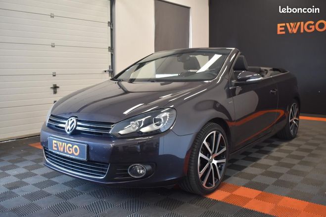 Volkswagen Golf CABRIOLET 1.4 TSI 120 LOUNGE SUIVI & GAR Violet de 2015